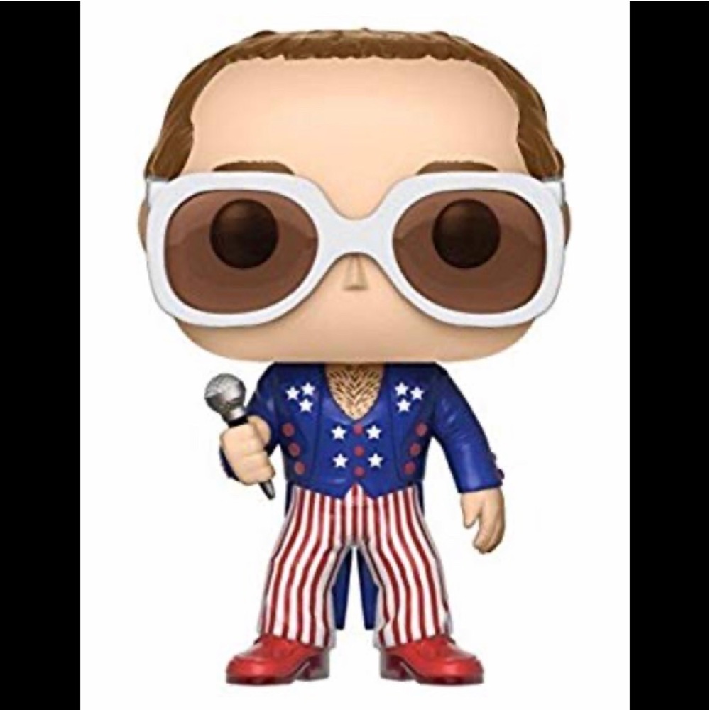Funko Pop!Elton John - Red White Blue Collectoble